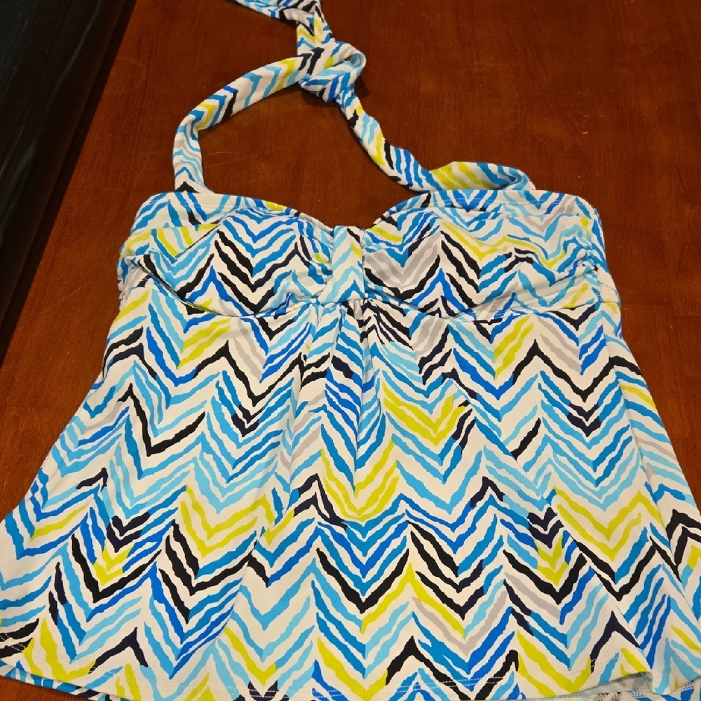 Vibrant Chevron Swim Camisole